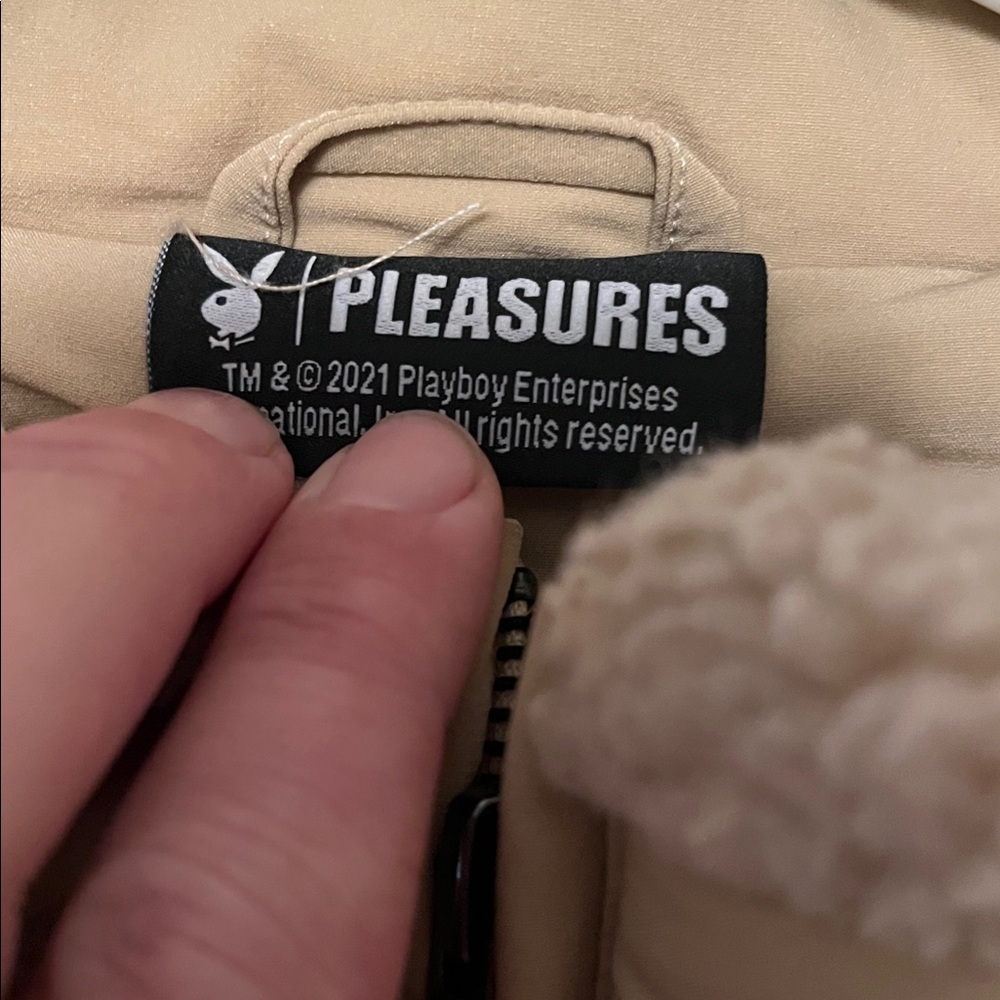 Rare Playboy x Pleasures Sherpa🔥🔥 - Picture 2 of 6